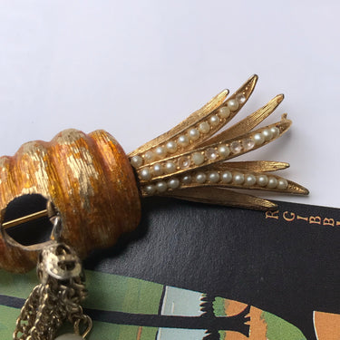 Carrot Brooch Jewelry Bloomers and Frocks